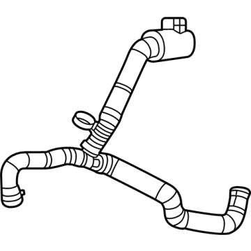 Jeep Wrangler Radiator Hose - 68541747AA