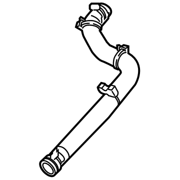2024 Jeep Wrangler Radiator Hose - 68464624AB