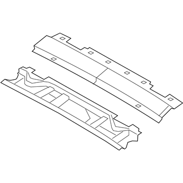 Chrysler 4389497AF Windshield Header