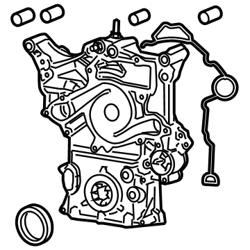 Ram 4893128AH Timing Cover