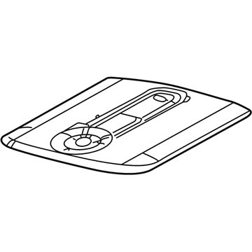 Dodge UB61TL2AA Headliner