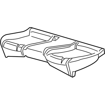 Dodge 68229749AB Seat Cushion Pad