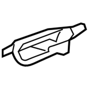 Dodge 55077956AA Inner Bracket