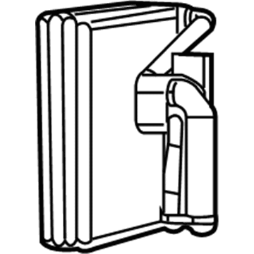 Dodge 68020263AA Evaporator Core