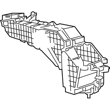 Dodge 68027143AB A/C & Heater Case
