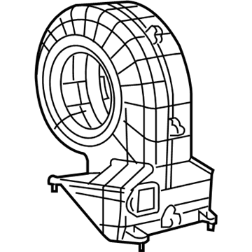 Dodge 68023617AA A/C & Heater Case