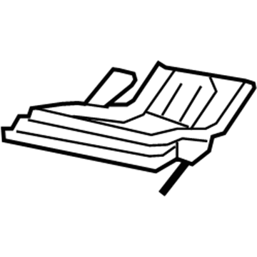 Jeep 68004626AA Cushion Frame