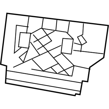 Jeep 68033997AA Seat Back Panel