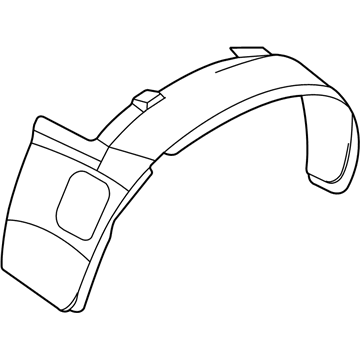 Dodge Caravan Wheelhouse - 4857222AB