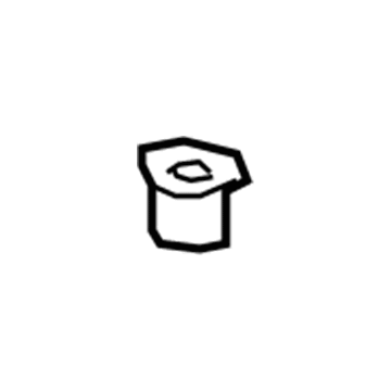 Dodge 1WP05DX9AA Lock Knob Bezel