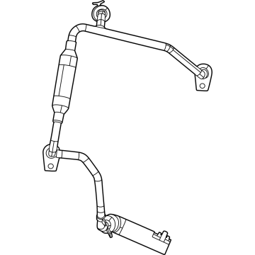 Ram 68552799AA Water Outlet Pipe