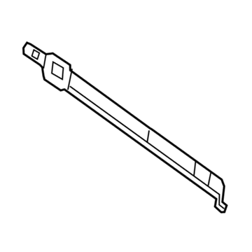 2011 Ram 2500 Seat Belt - 5KQ36XDVAB