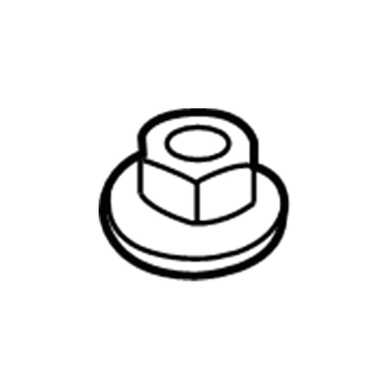 Chrysler 68065741AA Upper Cover Nut