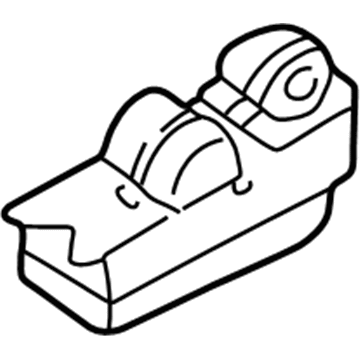 Chrysler Sebring Power Window Switch - MR587779