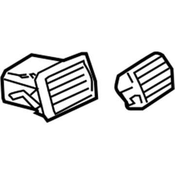 Chrysler YA48XDVAA Vent Grille