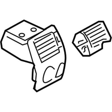 Chrysler YA47ARKAA Vent Grille