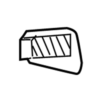 Chrysler 5099543AA Air Baffle