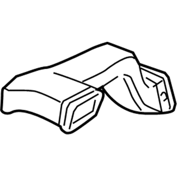 Chrysler 5099553AA Outlet Duct