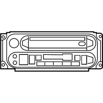 Jeep 82208653AN AM/FM CD