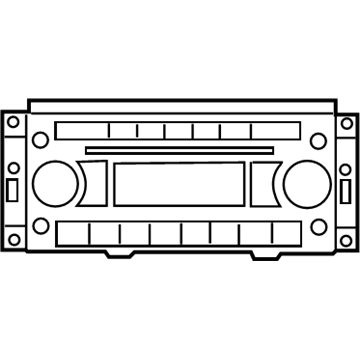 Jeep 82210906AB AM/FM CD Cass