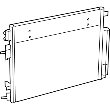 Chrysler 68085784AA Condenser Assembly