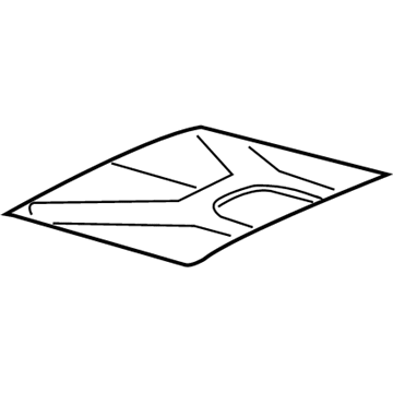 Jeep 68400137AA Sunroof Panel