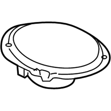 2008 Dodge Challenger Car Speakers - 68025300AA