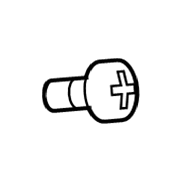 Dodge 6032723 Front Driver Speaker Screw