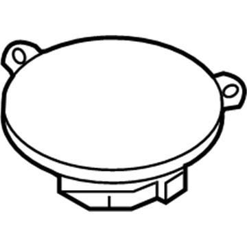 Dodge 5081670AB Rear Speaker