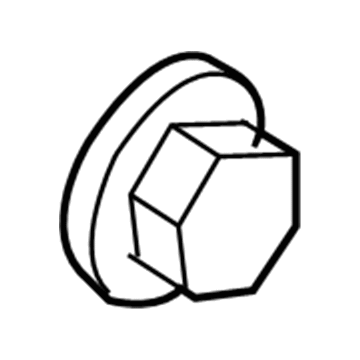 Dodge 6104728AA Exhaust Manifold Nut