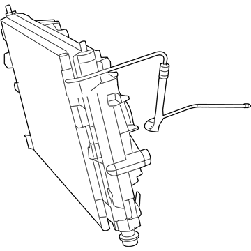Chrysler 5058363AD Line - Transmission Oil Pressure