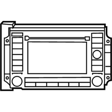 Chrysler 82208653AN Radio