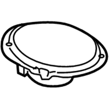 Chrysler 5059064AB Woofer