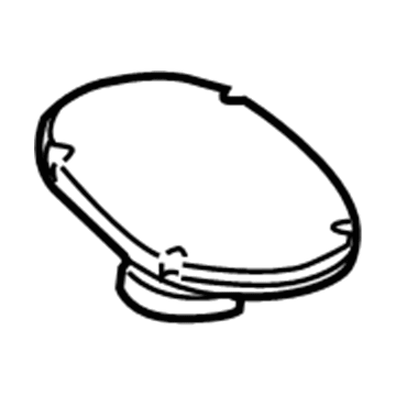 Chrysler 5059063AC Package Tray Speaker