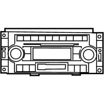 Chrysler 82210906AB Radio