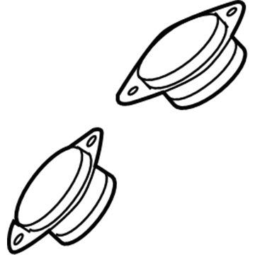 Chrysler 68423672AA Instrument Panel Speaker