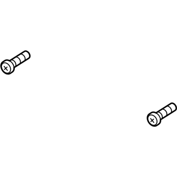 Dodge 153634 Lower Trim Panel Screw