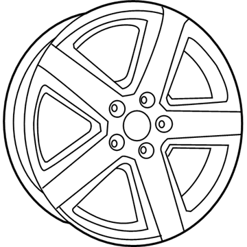 2014 Chrysler 200 Spare Wheel - 1SP77XZAAB