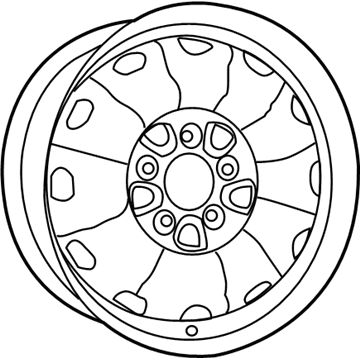 Dodge Spare Wheel - 5105665AA