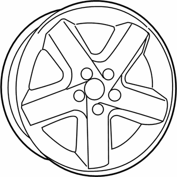 Dodge Spare Wheel - 5105691AB
