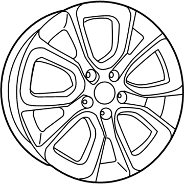 Dodge Spare Wheel - 1TR44GSAAA