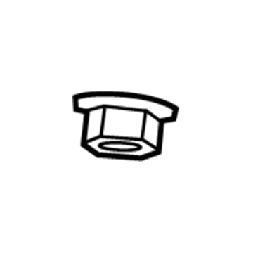 Jeep 6502979 Transmission Mount Nut