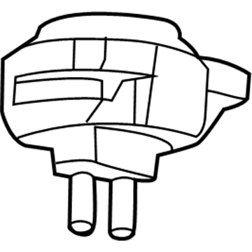 Jeep 68110244AE Transmission Mount