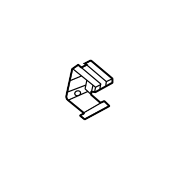 Dodge 7MT45LXHAA Lift Gate Trim Bracket