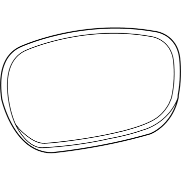 Dodge 68101146AA Mirror Glass