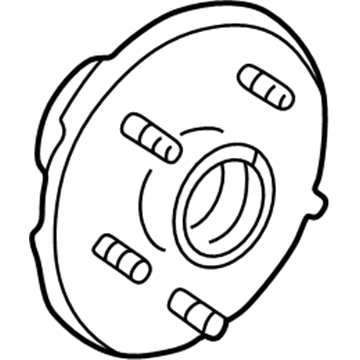 Chrysler 4779011 Hub & Bearing