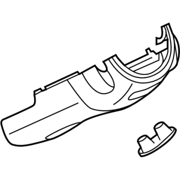 Ram Steering Column Cover - 7DY34LXHAA