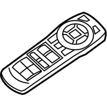 Jeep 5094043AB Remote Control