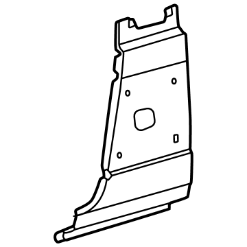 Ram 68214161AB Front Pillar