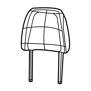 Jeep 6TC831D4AK Headrest